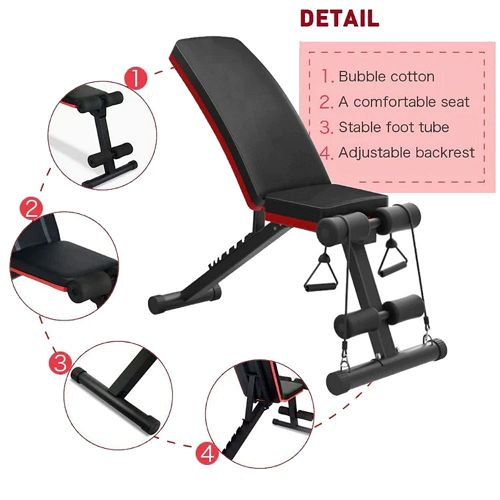 Vox Fitness Multifunctional Weightlifting Bench - Foldable