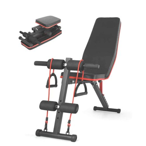 فوكس للياقة البدنية متعددة الوظائف رفع الأثقال مقعد - قابلة للطي 