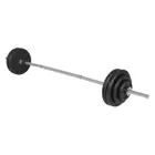 York Fitness Black Barbell and Dumbbell Set with Carry Case | 50 Kg