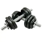 York Fitness Black Barbell and Dumbbell Set with Carry Case | 50 Kg