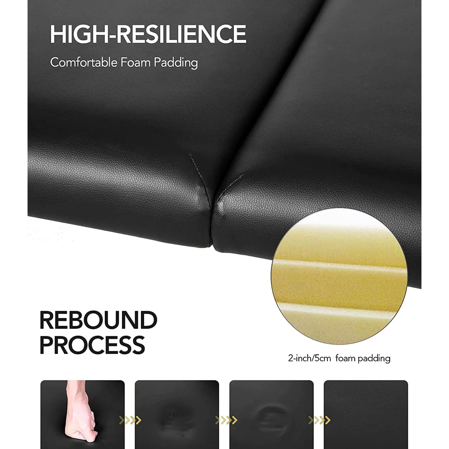 Vox Fitness Portable Foldable Professional Massage Bed