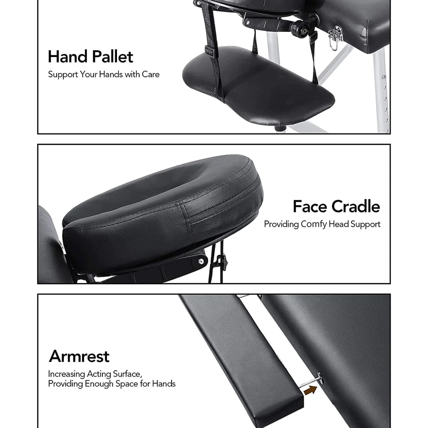 Vox Fitness Portable Foldable Professional Massage Bed