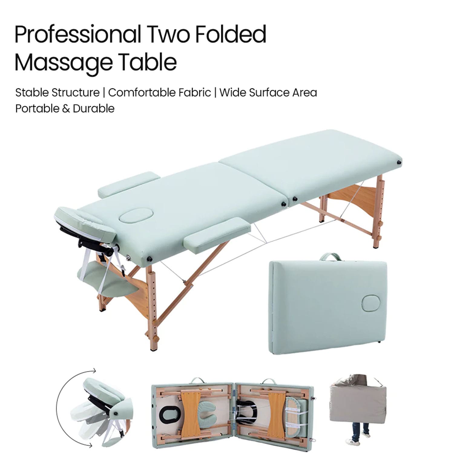 Vox Fitness Portable Foldable Professional Massage Bed
