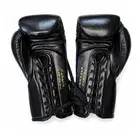 Kangrui Boxing Glove Original Leather - Black - 12oz