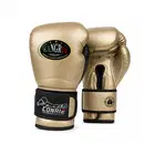Kangrui Boxing Glove Micro Fiber Leather - Gold - 16oz