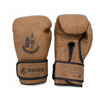 Kangrui Vintage Training Boxing Gloves - Brown - 12oz