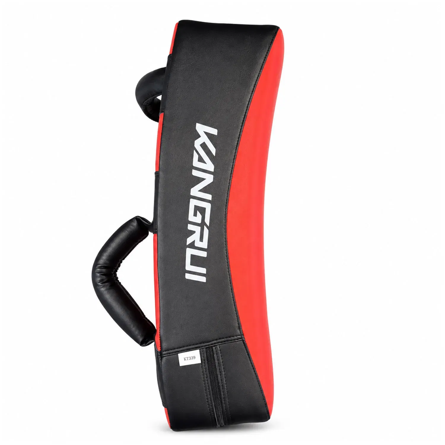 Kangrui Kick Shield - Curved - Black/Red