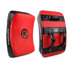 Kangrui Kick Shield - Curved - Black/Red