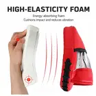 Kangrui Punch Mitts Focus Muay Thai Target Hand Punching Pad (Pair) - Silver/Black