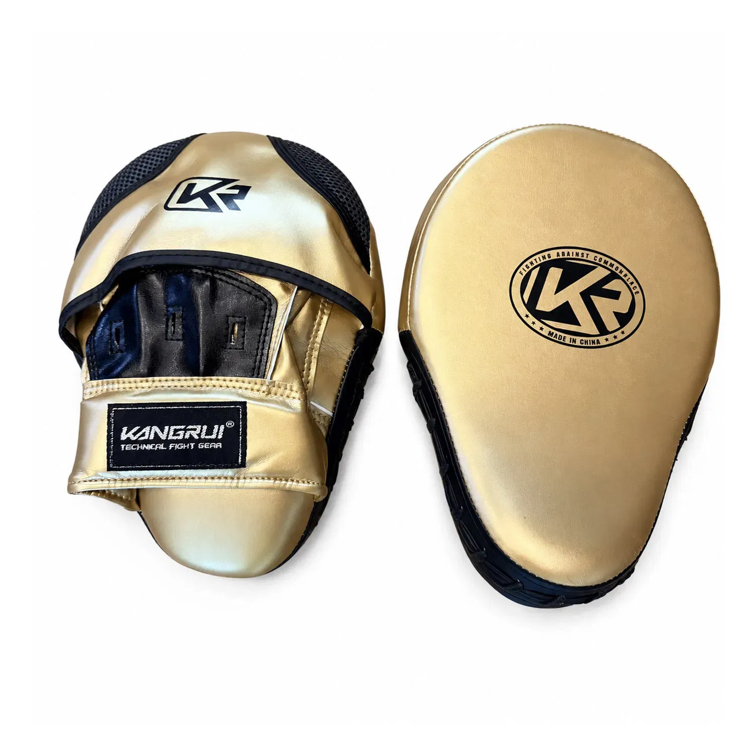 Kangrui Punch Mitts (pair) - Gold