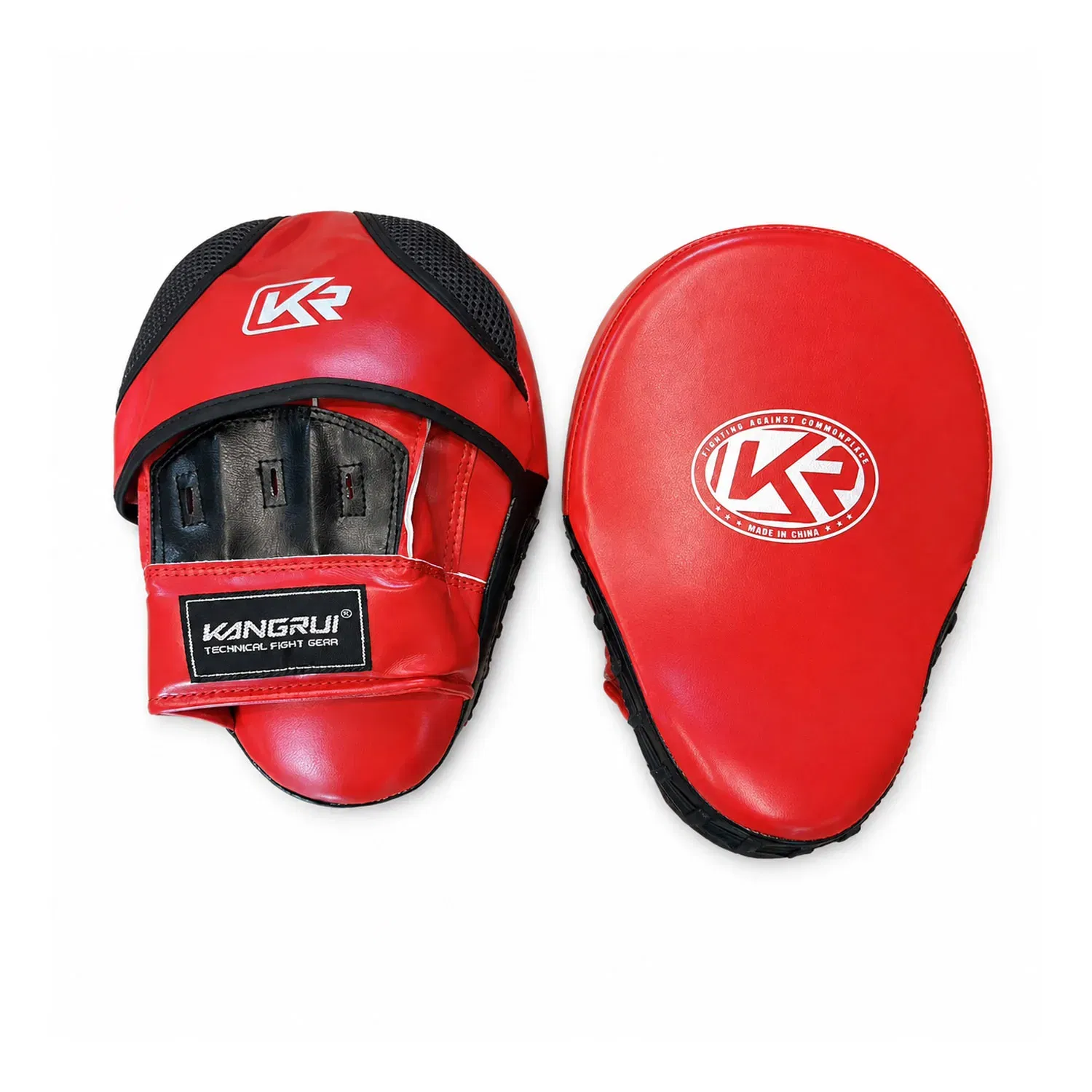Kangrui Punch Mitts (pair) - Red