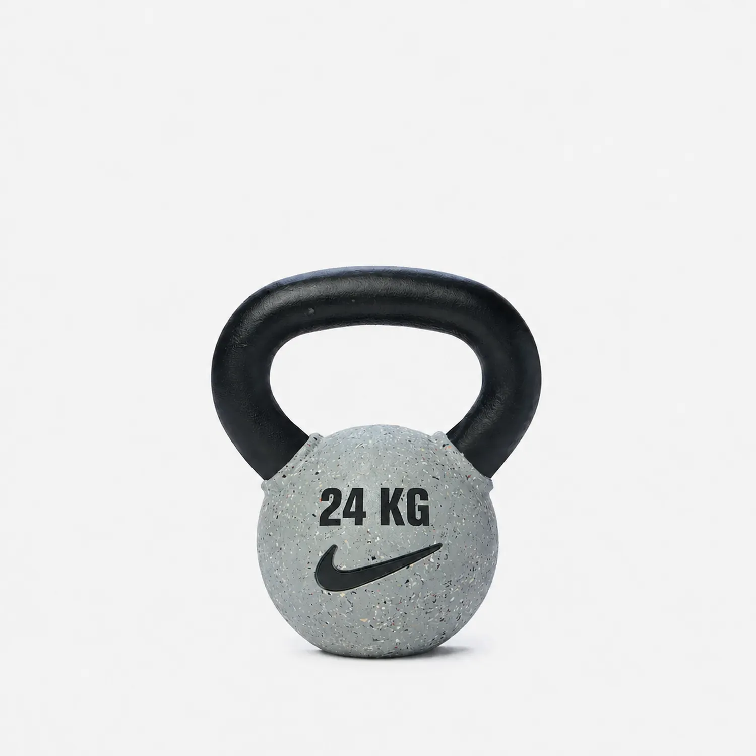Nike Strength كرة كيتل بيل (Kettlebell) مغطاة بالمطاط (طراز Grind/Smoke) - 24 kg