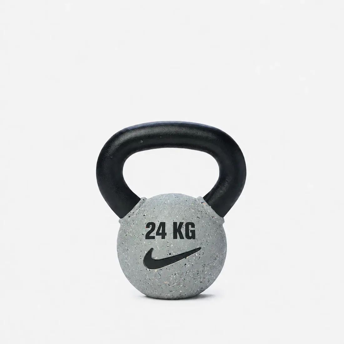 Nike Strength كرة كيتل بيل (Kettlebell) مغطاة بالمطاط (طراز Grind/Smoke) - 24 kg