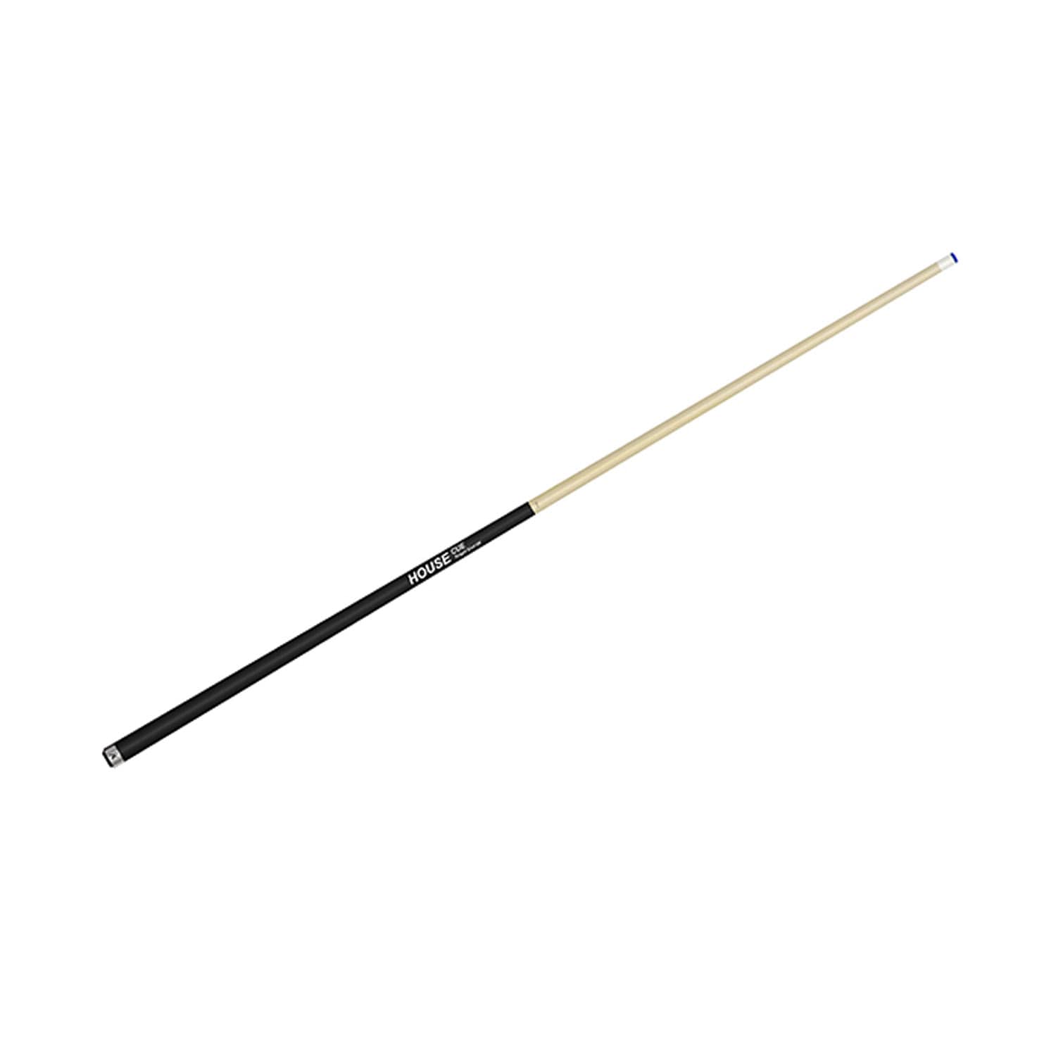 Knight Shot Billiard House Pool Cue 1-PC | Colored Maple Cues | 58″ - Black