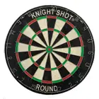 Knight Shot Bristle Dartboard - Metal Round Wire