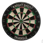 Knight Shot Bristle Dartboard - Metal Triangle Wire