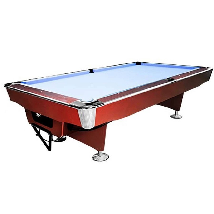 Knight Shot Galaxy Commercial Billiard Table with Ball Return System 8FT-Brown