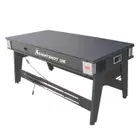 Knight Shot 6ft Multi Game Table 4 in 1 Billiard, Air Hockey, Table Tennis and w/ Dining Top in Black Finishing