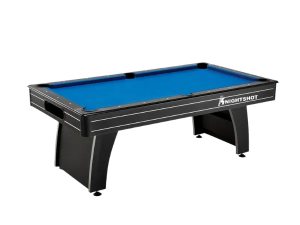 Knight Shot Home I Pool Table – 8ft | Black Finish | Ball Return System