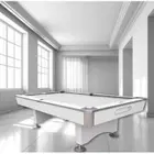 Knight Shot Knight II Home Use Billiard Table Drop Pocket - White - 8FT