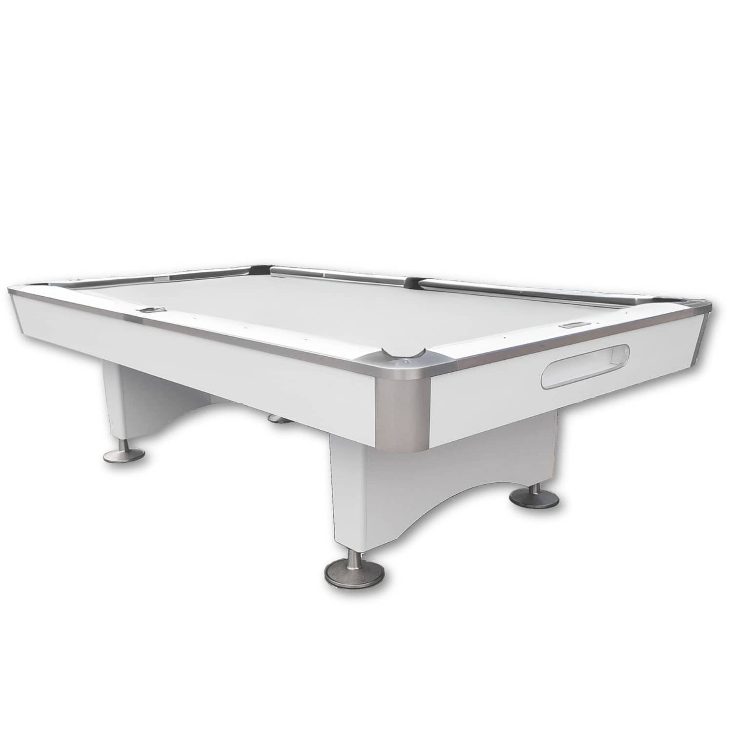 Knight Shot Knight II Home Use Billiard Table Drop Pocket 8ft - White