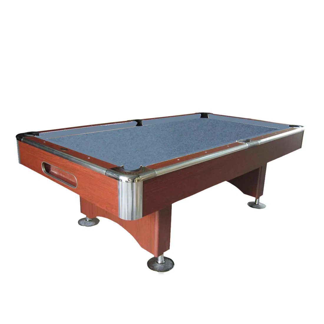 Knight Shot Knight Billiard Table | Drop Pocket - Brown - 8FT