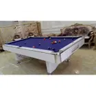 ليلة شوت فارس طاولة البلياردو | إسقاط الجيب - White - 8FT