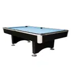 Knight Shot Knight Billiard Table | Drop Pocket - Black - 9FT