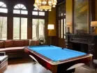 ليلة شوت طاولة بلياردو سبايدر التجارية 9 قدم | نظام إرجاع الكرة - Brown