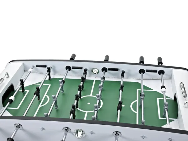 Knight Shot ST132 Home Use Foosball Table with Blue Led Light | - White