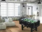 Knight Shot ST179 Commercial Coin-Operated Foosball Table- Black