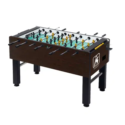 Knight Shot Foosball Table Brown Finishing 140 X 75.2X 88Cm | 93Kgs