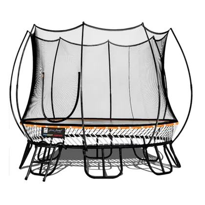Knight Shot Springless Outdoor Round Trampoline with Ladder 10ft