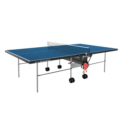 Knight Shot Runcorn Table Tennis Indoor- 16Mm Blue With Net