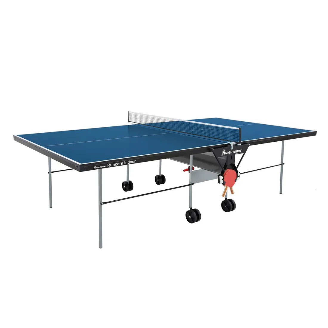 Knight Shot Runcorn Table Tennis Indoor- 16Mm Blue With Net