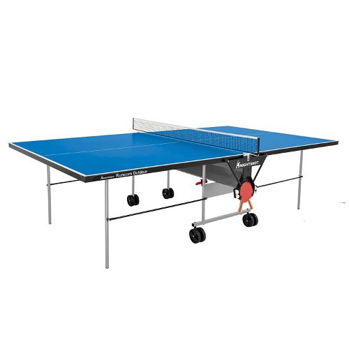 Knightshot Runcorn Table Tennis Outdoor- 4Mm Blue With Net