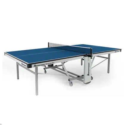Knight Shot Runcorn Pro Table Tennis Indoor 25Mm - Blue With Net