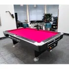 ليلة شوت طاولة بلياردو تجارية من تيربو سيليكت - Black - 9FT