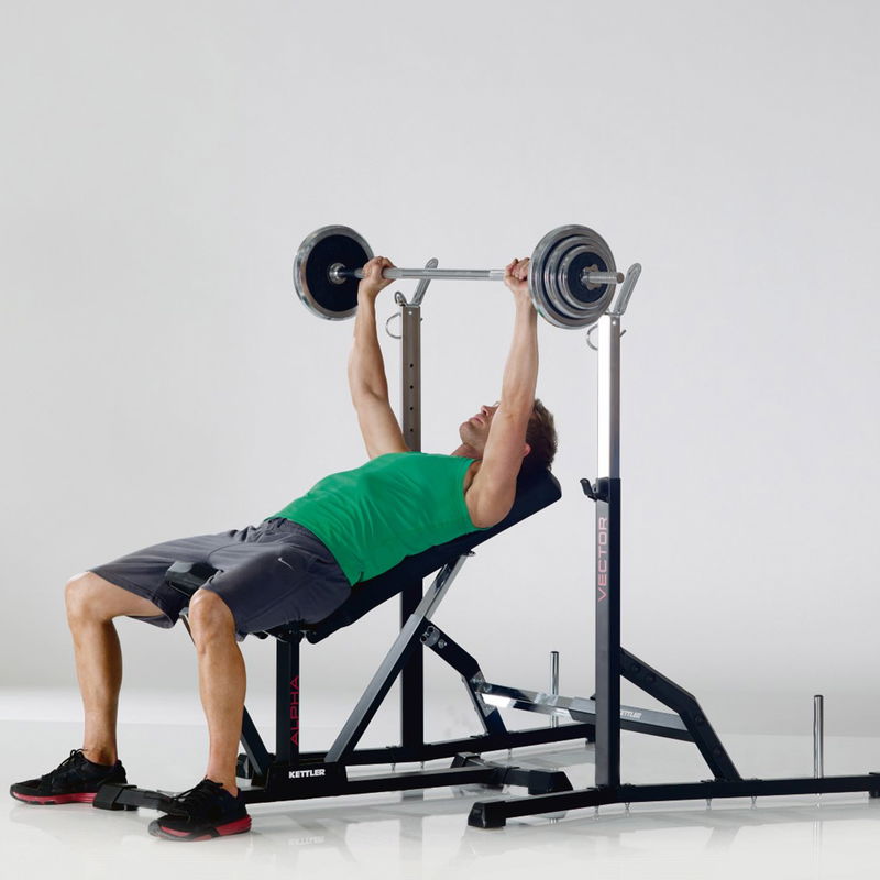 Kettler Vector Long Bar Rest Stand