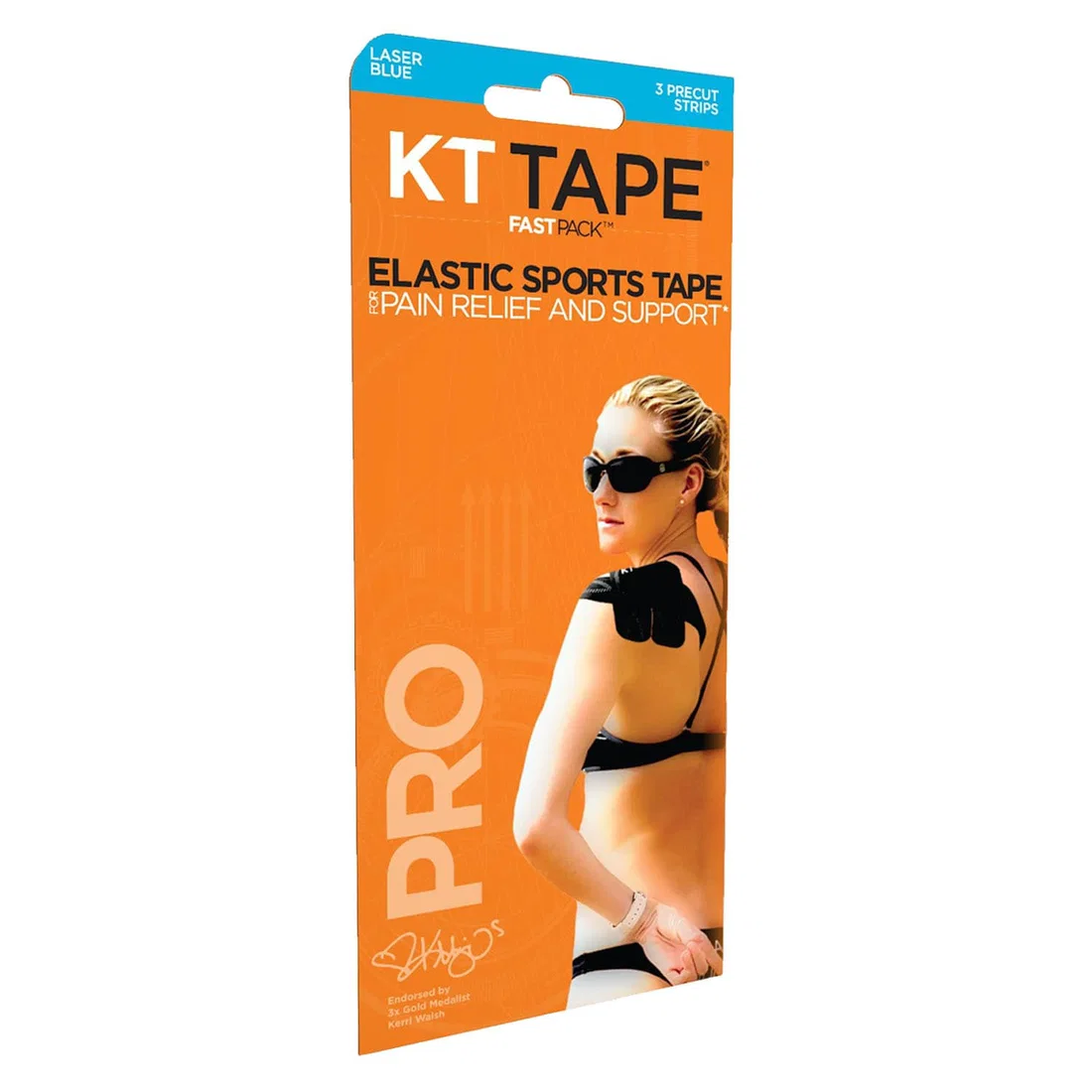 KT TAPE Pro 3 PreCut Strips Blue