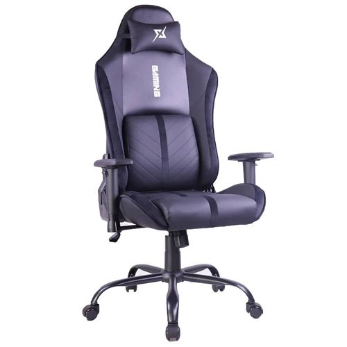 Generic Gaming Chair With Recliner System and Adjustable Arm and Back Rest-Black