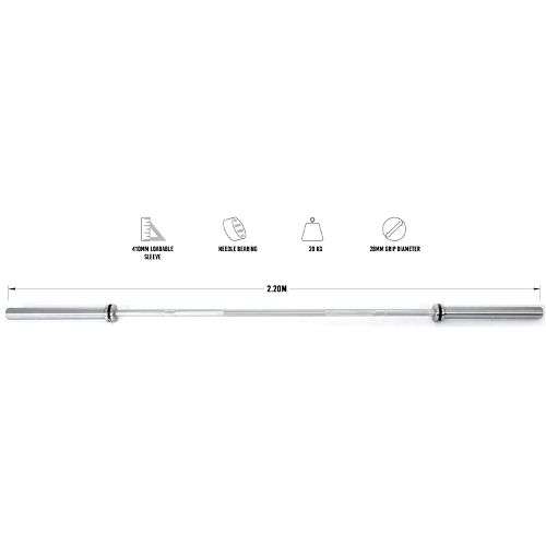 Liftdex Olympic 20kg Competition Barbell Bar