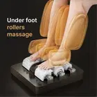Nourest Lion 4D Dual Core Luxury Full Body Massage Chair with Health Detection - Black