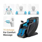 Nourest Lion 4D Dual Core Luxury Full Body Massage Chair with Health Detection - Black