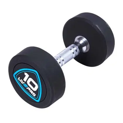 Livepro Urethane Studio Dumbbell - Pair - 10 Kg