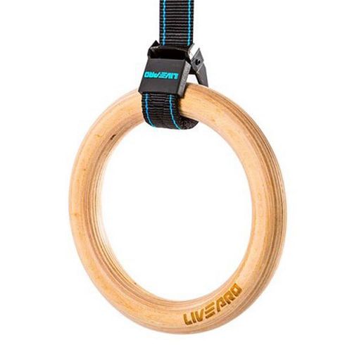 Livepro Wood Gym Ring