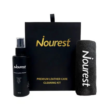 Nourest Premium Leather Care Cleaning Kit with Fragnance 150ml