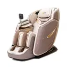 نوريست كرسي التدليك Luna 4d Dual Core Roller مع جهاز تحكم منفصل لتدليك الساق - Beige
