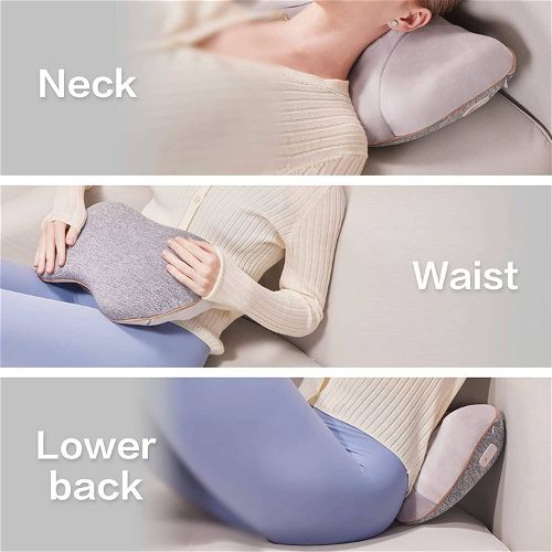 Aront Lumbar Back Neck Support Kneading Massager Pillow