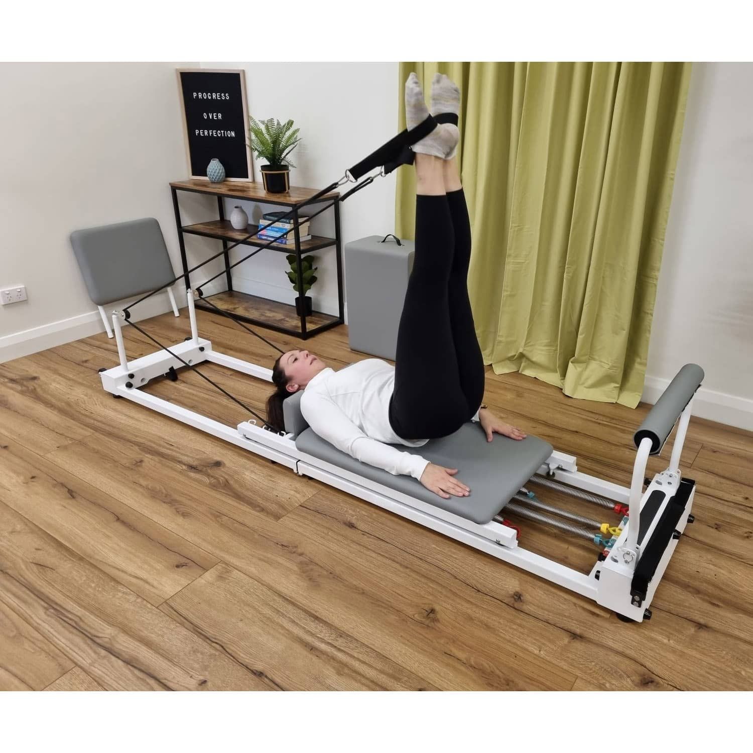 Buy Ultimate Pilates Mega Core Home Reformer Bundle Online at best price in  UAE-Fitness Power House